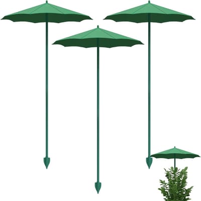 Planten Parasol - Zaailingen Zonnescherm - Planten Beschermen - Robuuste Glasvezel - 44 cm - Groente