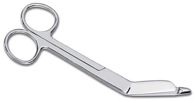 Verpleegkundige Verbandschaar Zilver MDR Gecertificeerd | 14,5 cm | Medische Schaar | Roestvrij Staal | Pleisterschaar | verpleegkundige accessoires