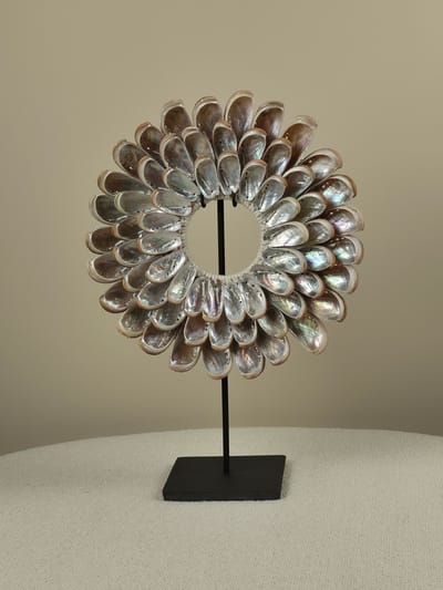 Blitzdeco - Schelpen Decoratie - River - Luxe Parelmoer - 30 cm - Handgemaakt