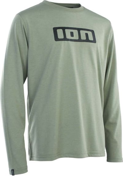 Ion Logo Dr T-shirt Met Lange Mouwen Groen 10-12 Years Jongen