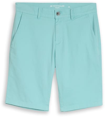 Tom Tailor - TTSLIM chino-short - Maat 29 - river teal
