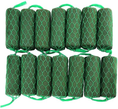 Allecto - Flower Foam - Creatieve Bloemdecoraties - Groene Foam - Perfect voor Bloemstukken - Set van 14 Stuks - Ideaal voor Kunstzinnige Arrangements