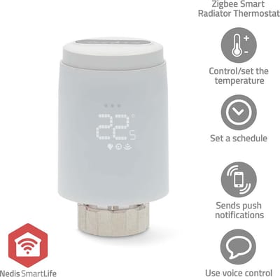 Nedis SmartLife Slimme Stekker – Energiemeter – Voor binnen & buiten – Zigbee – 1 Stuk