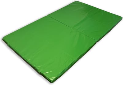 Valmat voor springkussen - Groen - 2 meter - Dubbel - Gecertificeerd