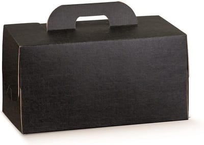 Take away foodbox ZWART, 28x20x14cm (30 stuks)