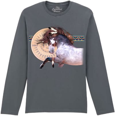 Paard Native Spirit The Coloured House Longsleeve T-shirt XXL