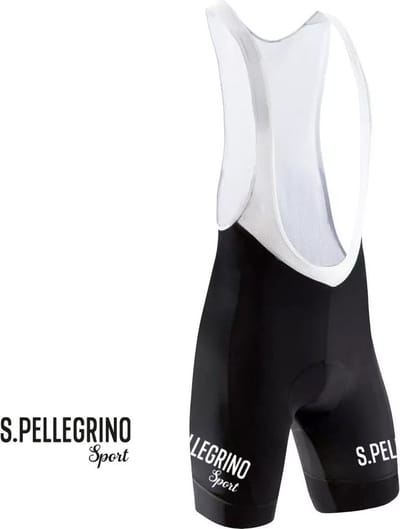Retro Wielerbroek San Pellegrino - REDTED - ZWART - S