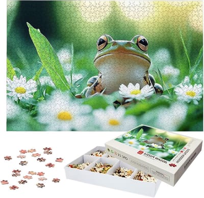 Houten Puzzel - Legpuzzel Volwassenen - Ontspanning en Decoratie - 6000 Stukjes - 180x106 cm - Meerkleurig