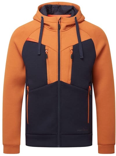 Portwest DX4 Hoodie met rits DX472 - Roestbruin - L