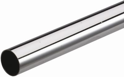 Gordijnroede Ø19 mm chroom roede 100 cm