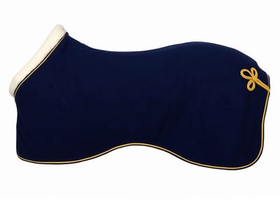 Pagony Competition Showdeken - Paardendeken - Maat: 165 - Donkerblauw - Fleece