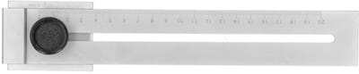Dailygoods- Schrijfruler 200mm - Roestvrij Staal - Meetinstrument - Markeringshulpmiddel - Precisie - Duurzaam - Eenvoudig afleesbaar - Meetlat