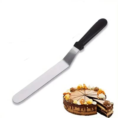 CHPN - Paletmes - Bakken - Palet mes 37CM - Fondant - Zwart - Glaceermes - Gereedschap - Bakker - Koken - Taart bakken - Taartgereedschap - Bakaccessoire