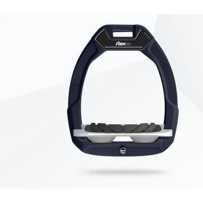 Veiligheidspoes van de paardensport Ingekant Grip Marine/Zwart/Grijs Flex-On Safe-On