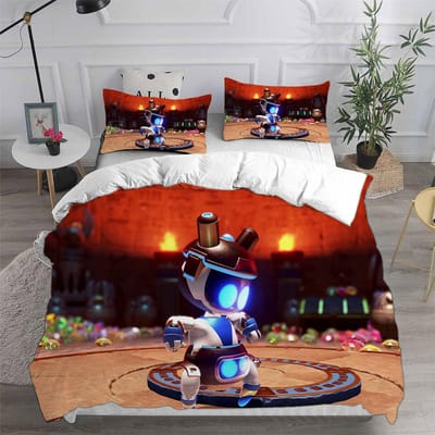 ASTRO BOT Beddengoedsets Bedsprei Dekbed Dekbedovertrek Kussensloop 2-3 Stuks Sets Kinderen Volwassenen Slaapkamerdecoratie Kindergeschenken US Queen 228x228cm