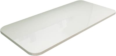 Opklapbaar Bureau - Wandmontage Tafel - Kleine Ruimtes - Ruimtebesparend Ontwerp - Wit