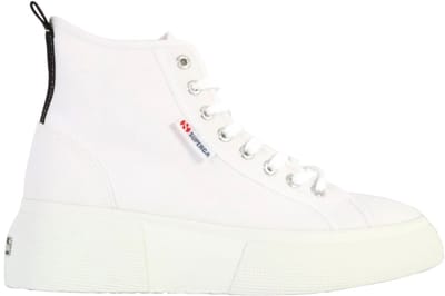 Bubble Mid hoge sneakers met veters