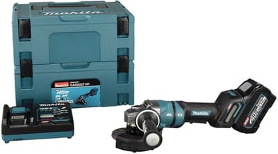 Makita GA050GT101 Accu haakse slijper 125mm XGT 40V Max 5.0Ah in Mbox