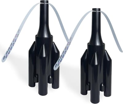 ZMR® Vliegenverjager voor op Tafel - Vliegenverjager - Vliegenmeppers - Zwart - 18cm x 15cm x 28cm