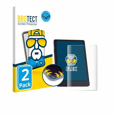 BROTECT - Screenprotector voor BMZ DS103 - Folie Beschermfolie transparant volledig dekking - 2 Stuks