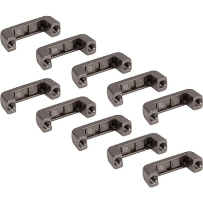 20 stuks Boogbruggesp 16,5x6x7mm Metalen D-ring Connector Gesp met PH Schroef voor Leer