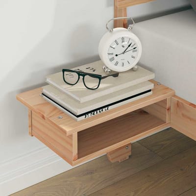 vidaXL - Bedframe - met - hoofdeinde - Bruin - 120 - x - 200 - cm - Massief - grenenhout