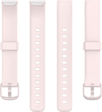 Siliconen bandje - geschikt voor Fitbit Luxe - maat M/L - kaki