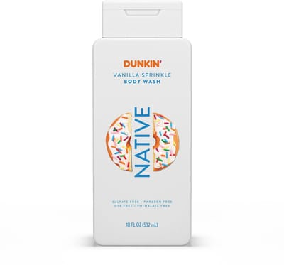Native - Body Wash for Women and Men, Vanilla Sprinkle