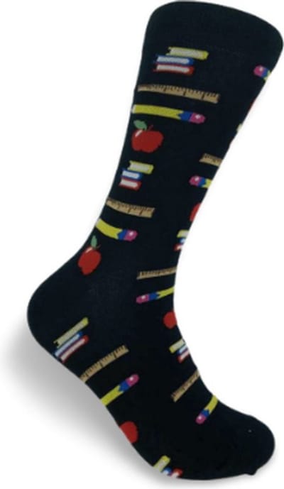 ZOETTT Leraar sokken - Sokken - Leuke sokken - Meester - Juffrouw - School cadeau - Cadeau - Cadeau voor mannen - Cadeau voor vrouwen - Verjaardag cadeau - Sokken met beroep