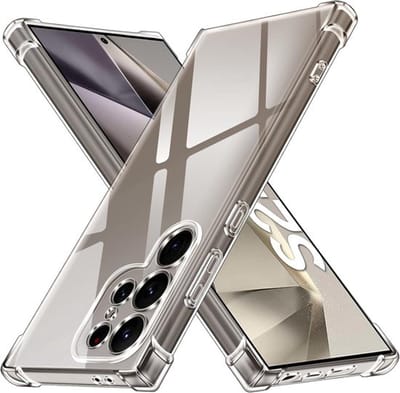 Crystal Anti Schok Doorzichtig Bescherming Hoesje - Geschikt voor Samsung Galaxy S26 Ultra - Shock Proof - Extra sterke hoeken back cover - Transparant