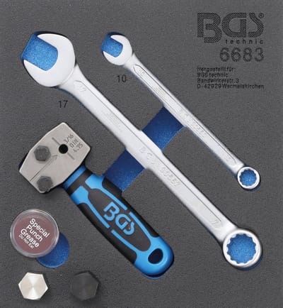 BGS Felsapparaat DIN 4,75 mm (3/16)
