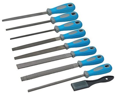 Vijl & Rasp Set 9 Stuks - Voor Precisie en Efficiëntie in Houtbewerking