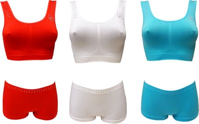 Sweet Angel lingeriesetje met strass-steentjes 3 stuks model E maat S/M