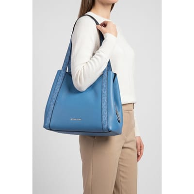 Michael Kors Large Shoulder Tote Bag Heritge Blue Size: OS | Handbags Outlet | Dames | Blauw