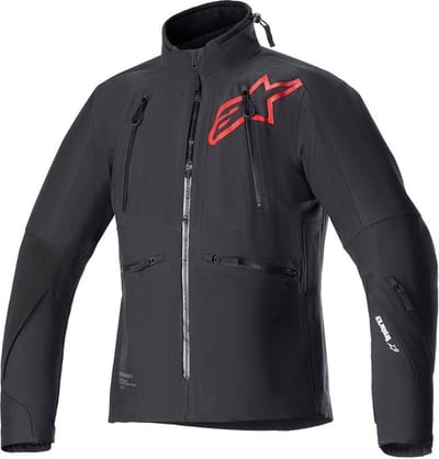 Alpinestars Hyde XT Drystar XF Jas Zwart Helderrood - Jas