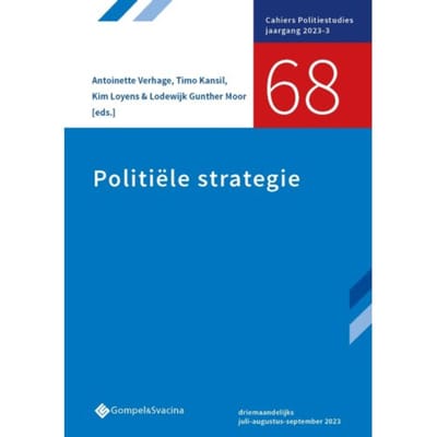 Politiële Strategie - Cahiers Politiestudies