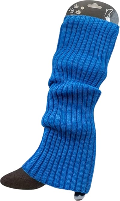 Nivard Beenwarmers - Dames - Overknee - Ballet - Wol - Kniekousen - Leg Warmers - Warm - Koningsblauw