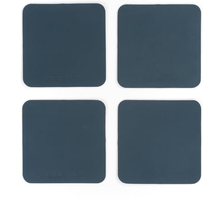 Vacavaliente - Onderzetter set 4 stuks- Blauw Petrol - 10 x 10cm