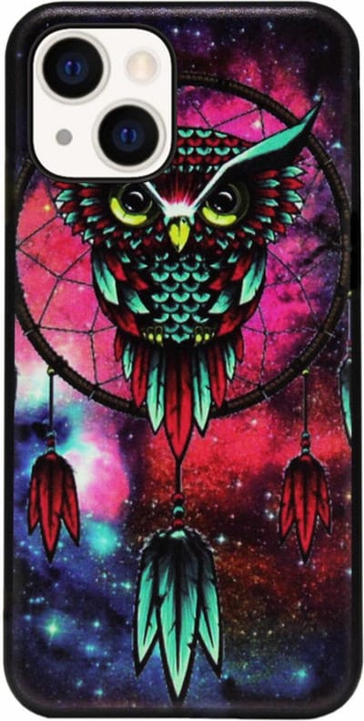 ADEL Siliconen Back Cover Softcase Hoesje Geschikt voor iPhone 14 Plus - Uil