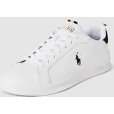 Polo Ralph Lauren Hrt Court Ii Sneakers - Leer - Heren - Wit - Maat 43