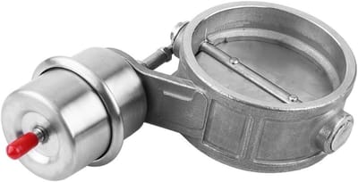 Vacuum Geactiveerde Uitlaatstopper voor Auto's - Emissiecontroleklep, Boostfunctie en 3 Inch Leegloop (Normaal Gesloten)