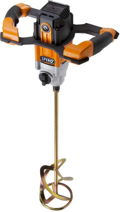 Mixer 2050 W, 160mm Garde voor lijm, dunpleister & verfmenger - Handmixer - Mengstaaf - SPERO