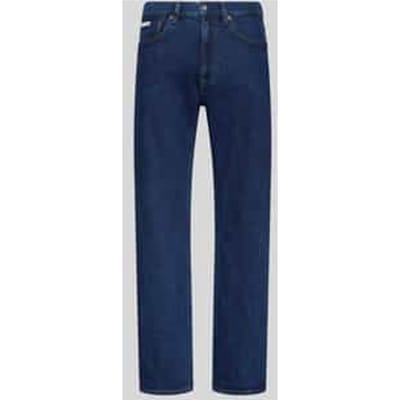 straight fit jeans van puur katoen