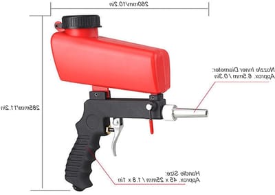 Handmatige Pneumatische Straler Kit voor Effectieve Stralingsmachine en Schuurwerkzaamheden