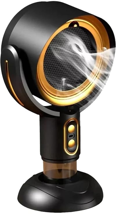 MakkelijkMooi Verplaatsbare Afzuigkap - Tafelmodel Afzuigkap - Afzuigventilator voor Binnen BBQ / Courmetten - USB oplaadbaar