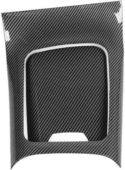 Luxe Gear Plate Trim voor Center Console van GLC Class X254 (2023) - Eenvoudige Installatie, ABS Materialen, Carbon Fiber Stijl