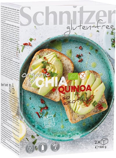 Schnitzer Brood chia & quinoa 500 gram