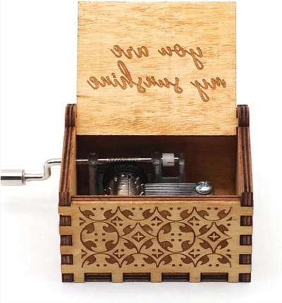 Muziekdoosje - Doosje Muziek - Cadeau Geven - Houten Melodie - N.v.t. - N.v.t.
