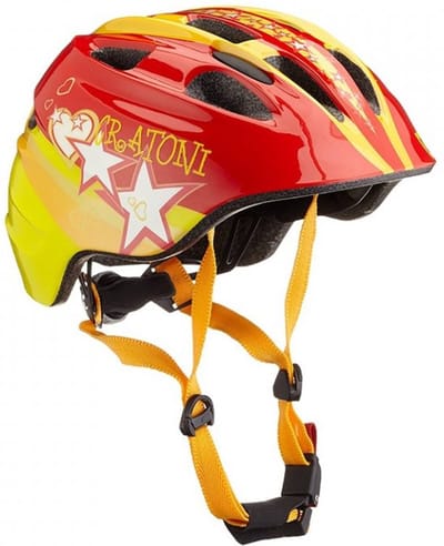Cratoni Akino Fietshelm Kinderen, Stars Hoofdomtrek M | 53-58cm