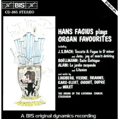 Hans Fagius - Toccata And Fugue In D Minor (CD)